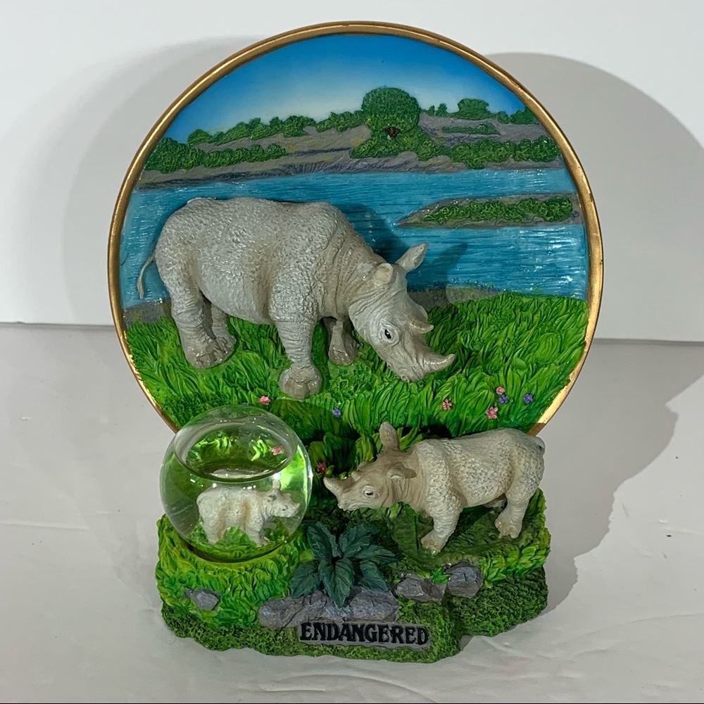 White Rhino Cadona Int. Endangered Species Statue
